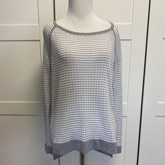 Rag & Bone Perforated Boyfriend Tunic Sweater XS - Picture 2 of 7